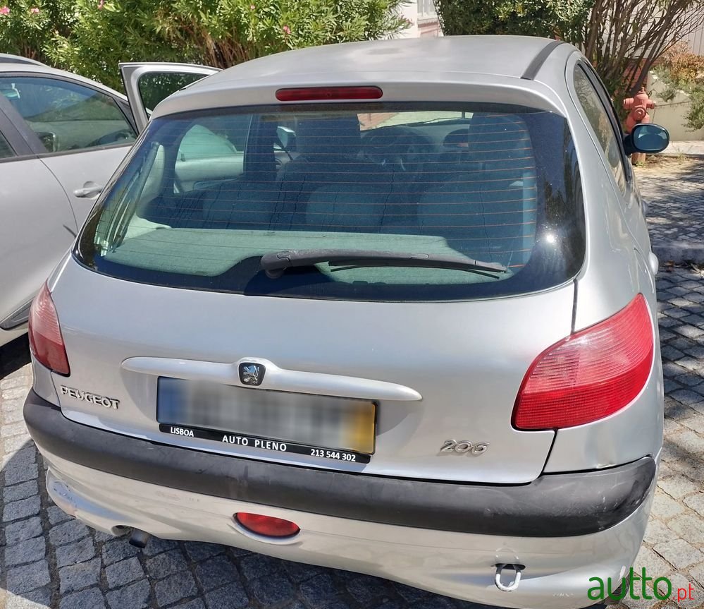 2002' Peugeot 206 1.1 Color Line photo #6