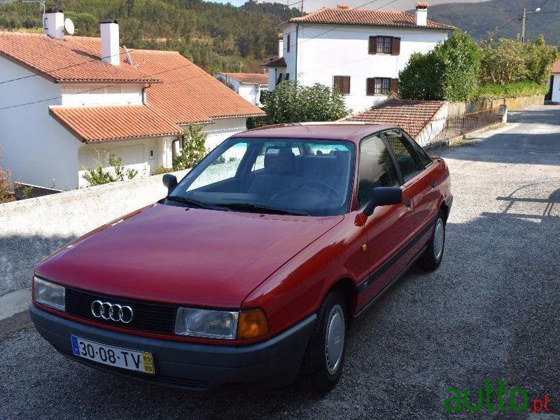 1989' Audi 80 1.6 Td photo #2