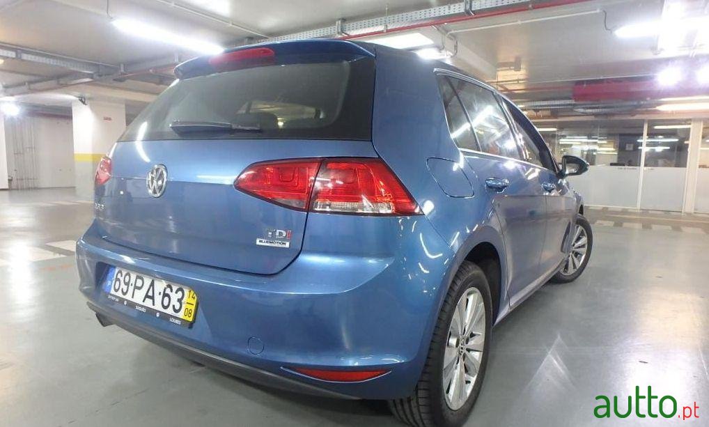 2014' Volkswagen Golf 1.6 Tdi Confortline photo #2