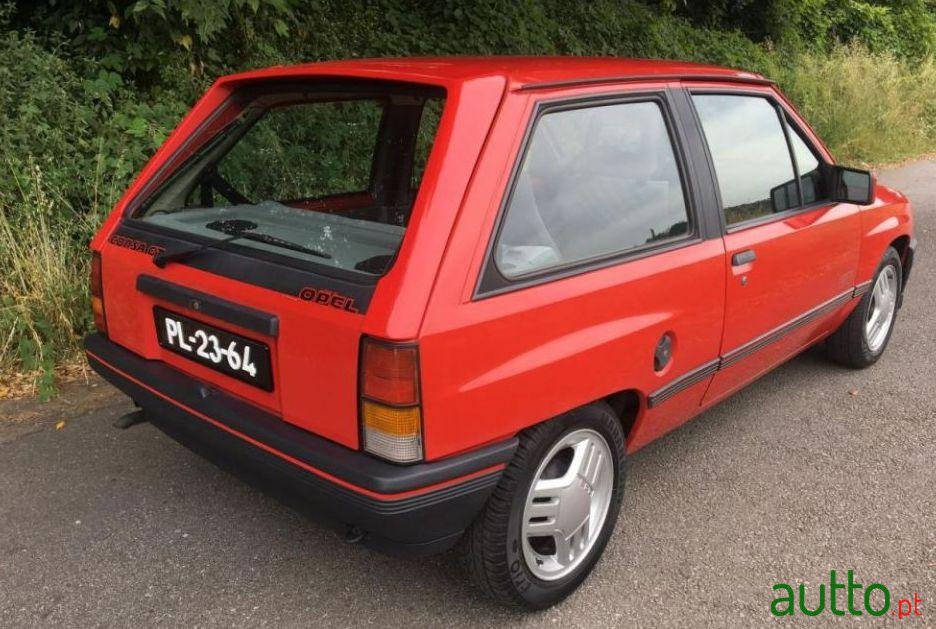 1988' Opel Corsa 1.3 Gt photo #1