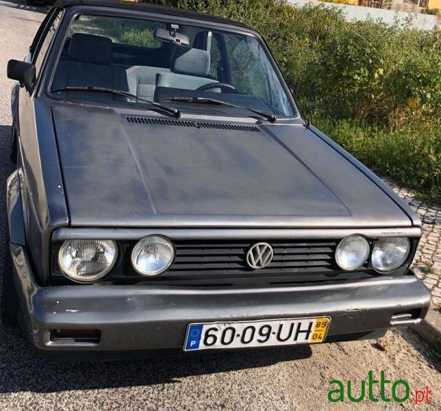 1989' Volkswagen Golf Mk1 Cabrio 1.6 photo #2