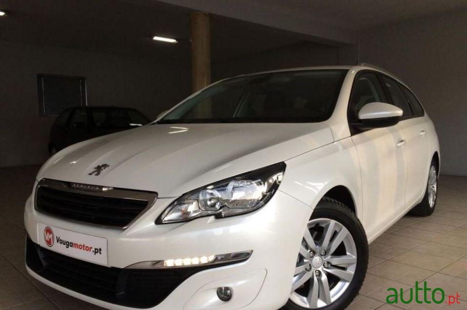 2014' Peugeot 308-Sw 1.6 E-Hdi Acc.Cvm6 114G photo #2