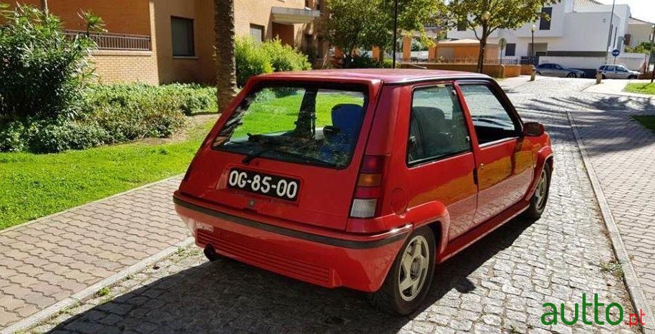 1987' Renault 5 Gt Turbo photo #3