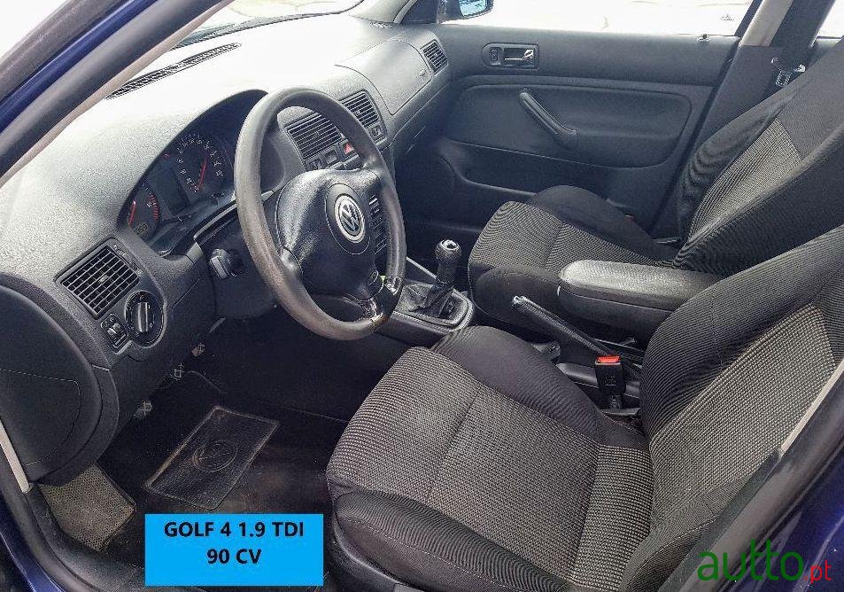 2000' Volkswagen Golf 1.9 Tdi Confortline Ac photo #3