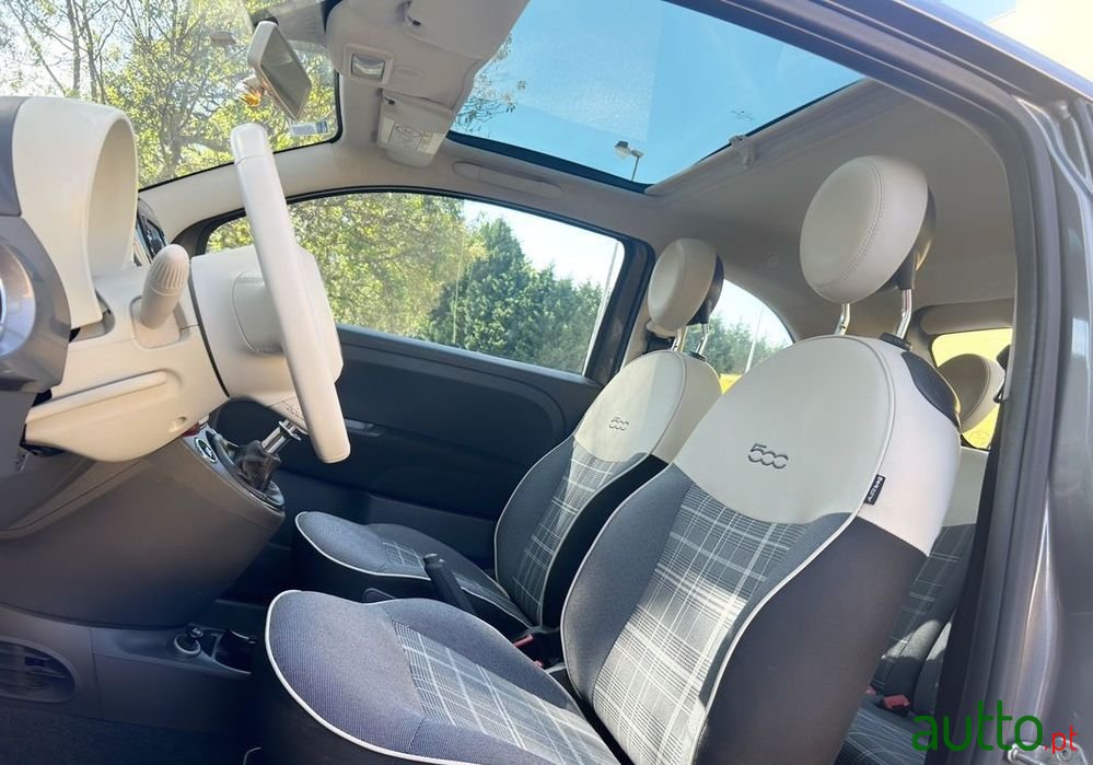 2016' Fiat 500 1.2 Lounge photo #6
