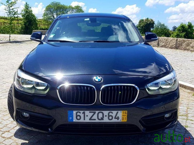 2016' BMW 116 photo #1