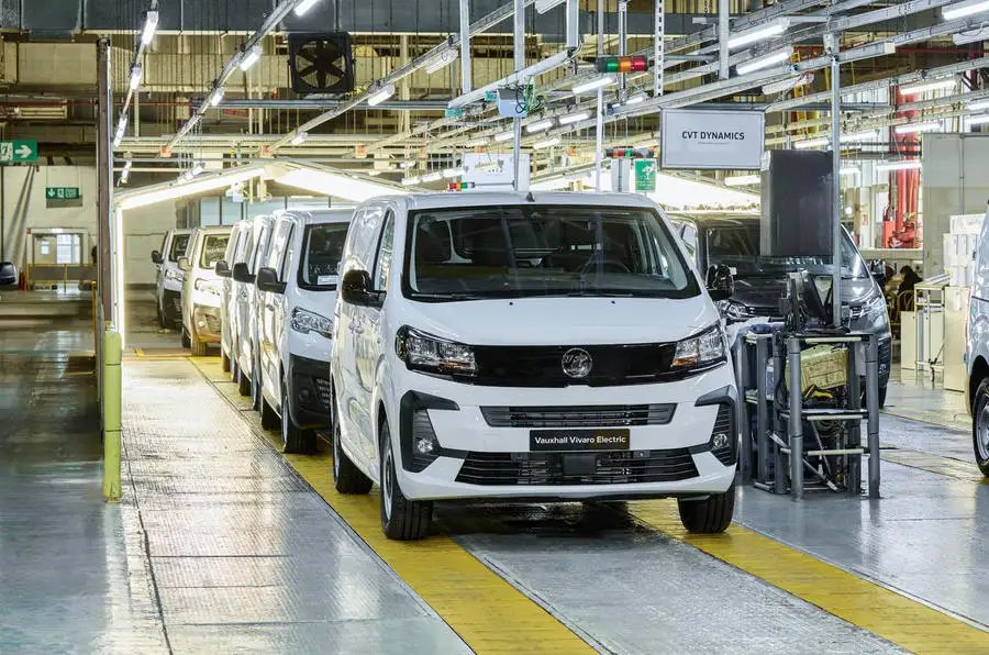 Stellantis's Luton plant to produce electric vans from early 2025