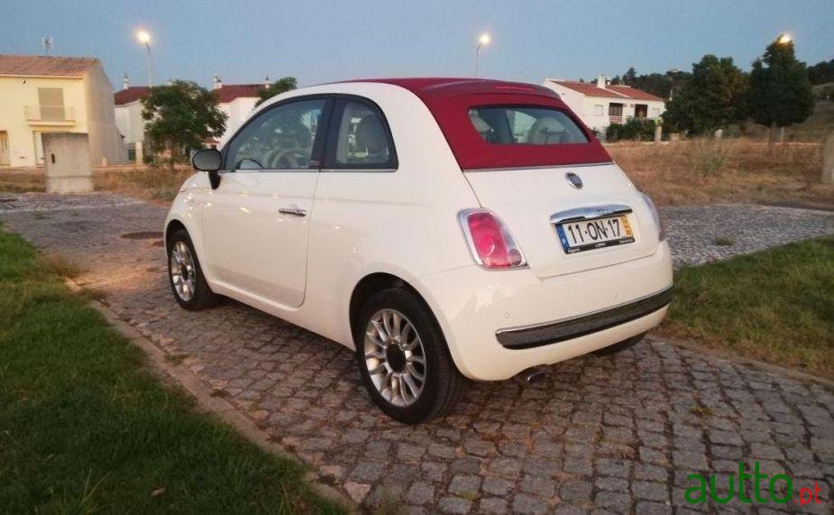 2014' Fiat 500C Descapotável photo #2