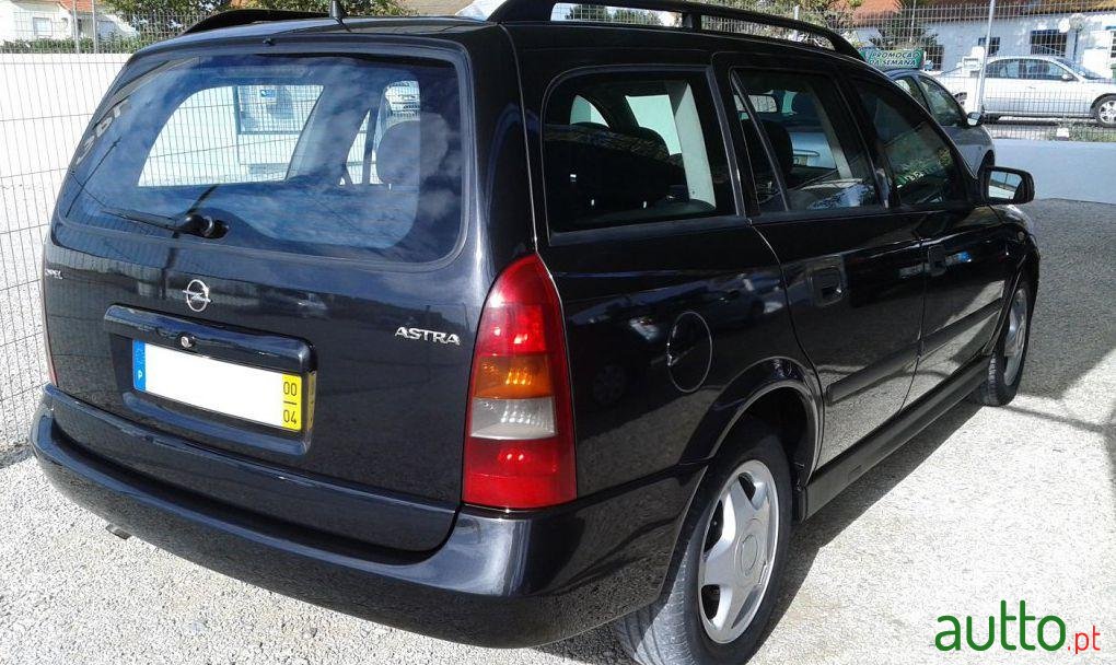 2000' Opel Astra 1.7 DTi Club photo #1