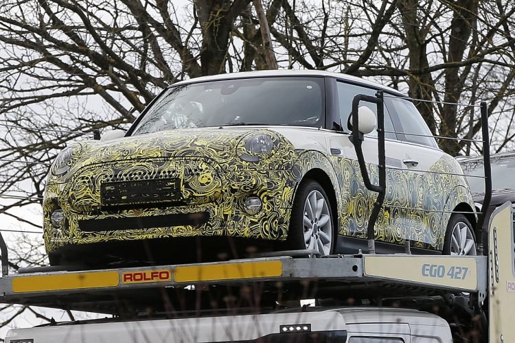 Mini Cooper Electric Test Mule Spied For First Time