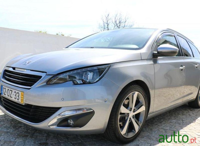 2014' Peugeot 308-Sw 1.6 E-Hdi Allure J17 photo #1