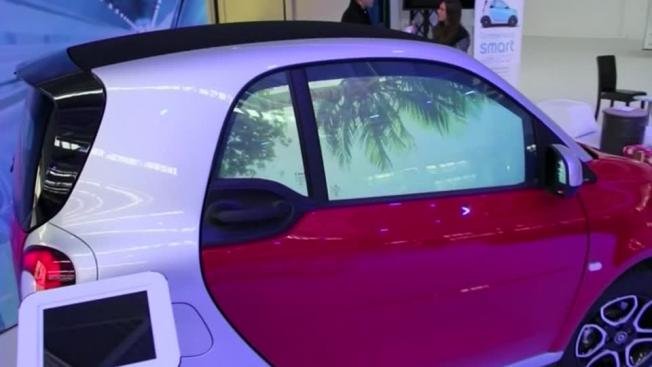 Smart glass turns car windows into mobile video displays