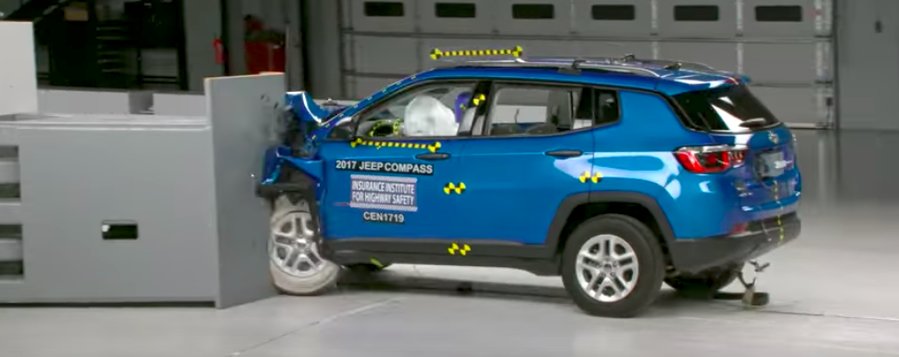 2017 Jeep Compass Scores Top Safety Pick Rating From IIHS