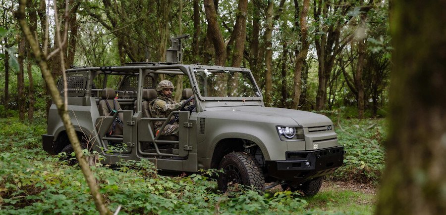 Land Rover Defender volta a ter pick-up para uso militar