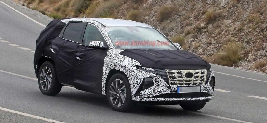 Next-generation Hyundai Tucson shows a little more grille