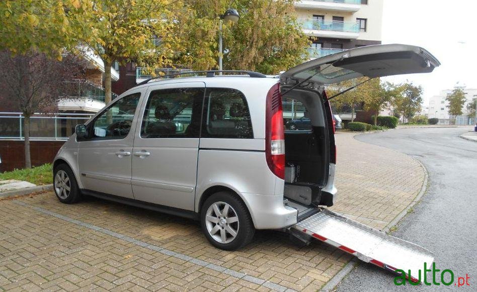 2004' Mercedes-Benz Vaneo 1.6 Mobitec photo #1