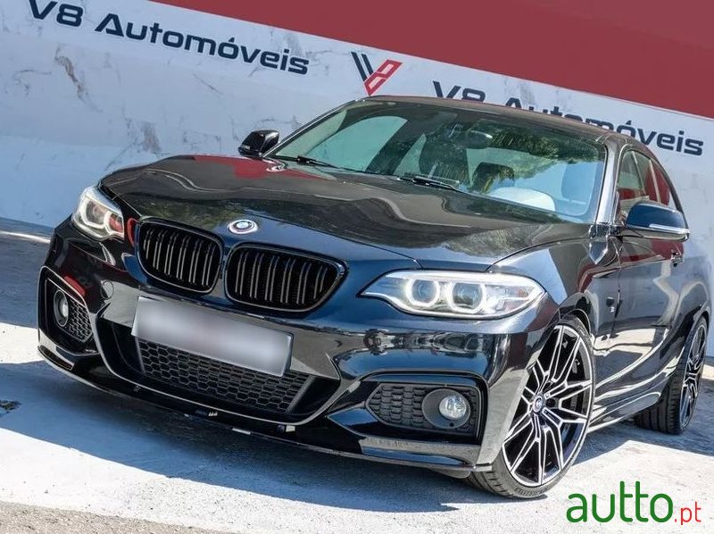 2017' BMW Série 2 D Coupe Pack M photo #6