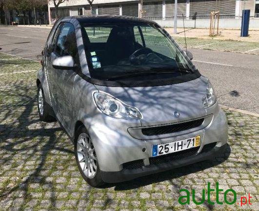 2009' Smart Fortwo 1.0 Mhd Passion 71 photo #4