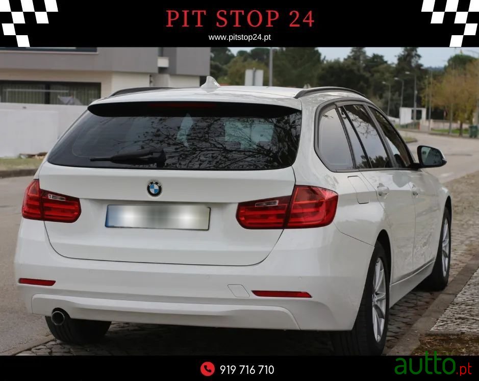 2014' BMW Série 3 D Touring Line Sport photo #6