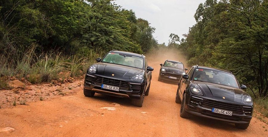 Watch the 2020 Porsche Macan perform high-altitude testing in Africa