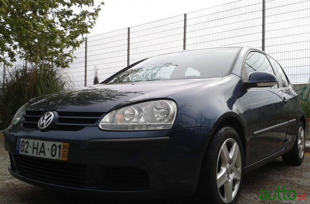 2005' Volkswagen Golf 1.9 TDi 6V Confortline photo #1