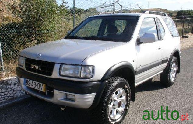 2000' Opel Frontera 2.2 Dti Sport photo #1