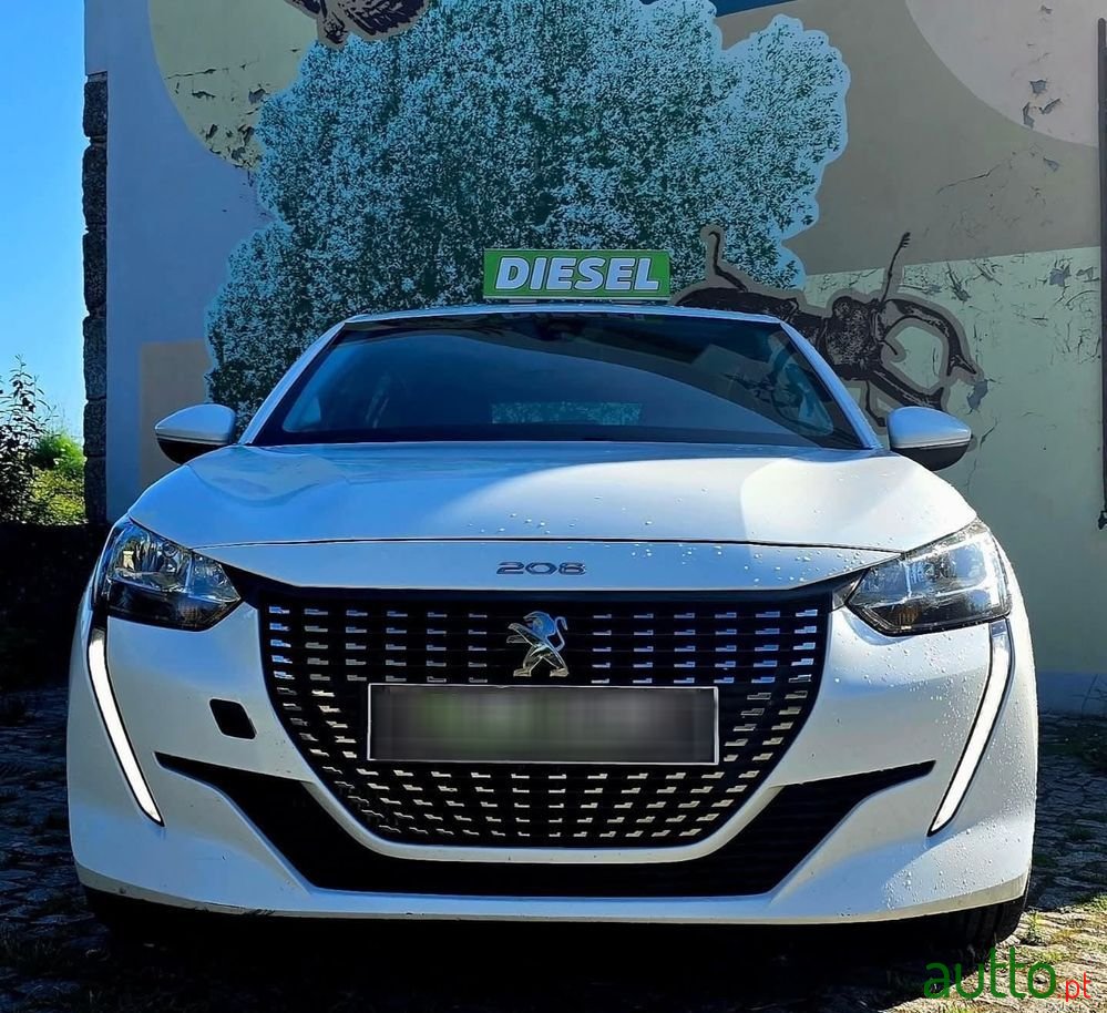 2021' Peugeot 208 1.5 Bluehdi Active photo #1