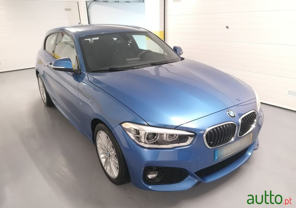 2018' BMW 118 D Pack M photo #6