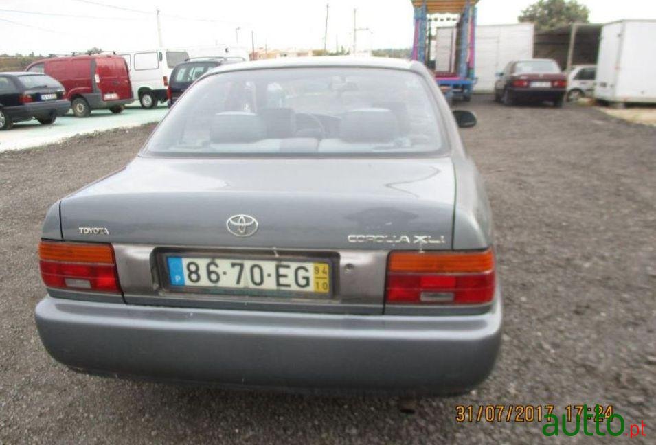 1994' Toyota Corolla Hatchback 1.3 Xli photo #1
