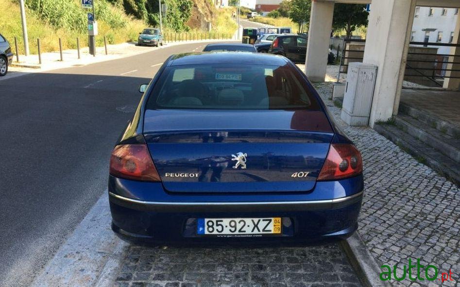 2004' Peugeot 407 1.6 Hdi Premium photo #4