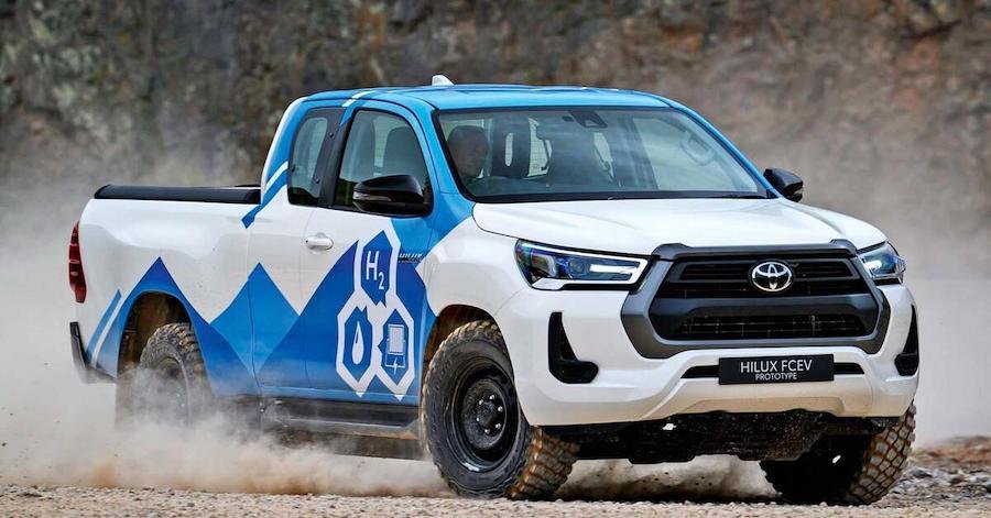 The UK-built pick-up underpinning Toyota's hydrogen hopes
