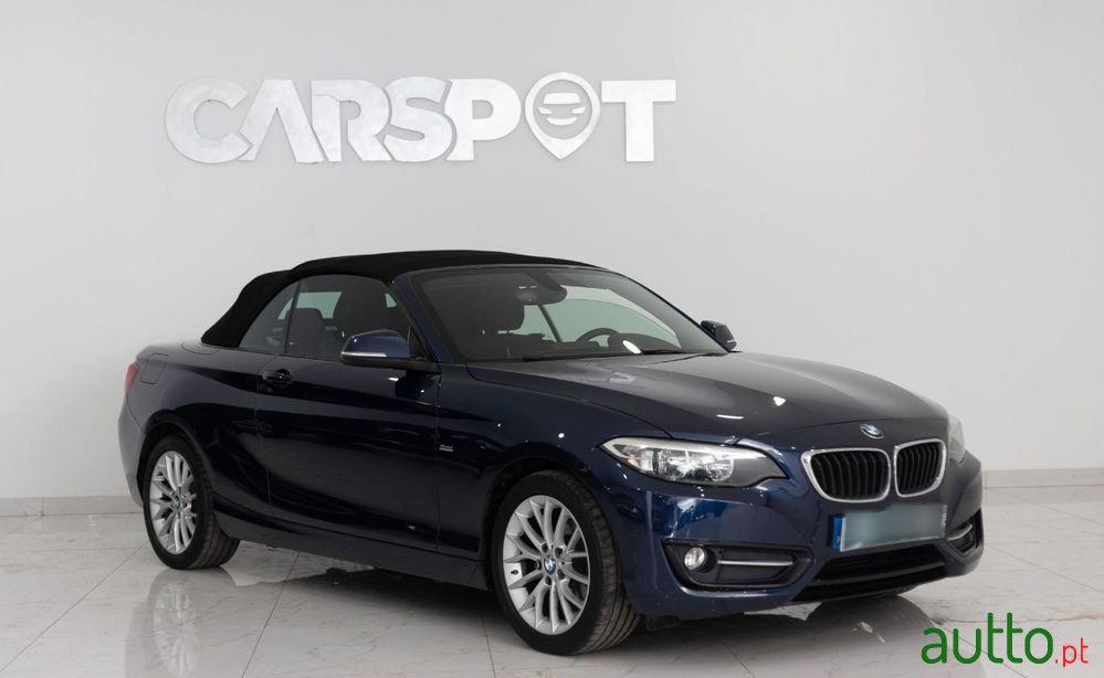 2016' BMW Série 2 D Cabrio Line Sport photo #1