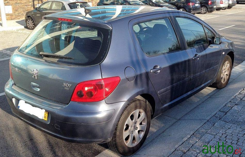2005' Peugeot 307 1.4 Hdi Xs Premium photo #2