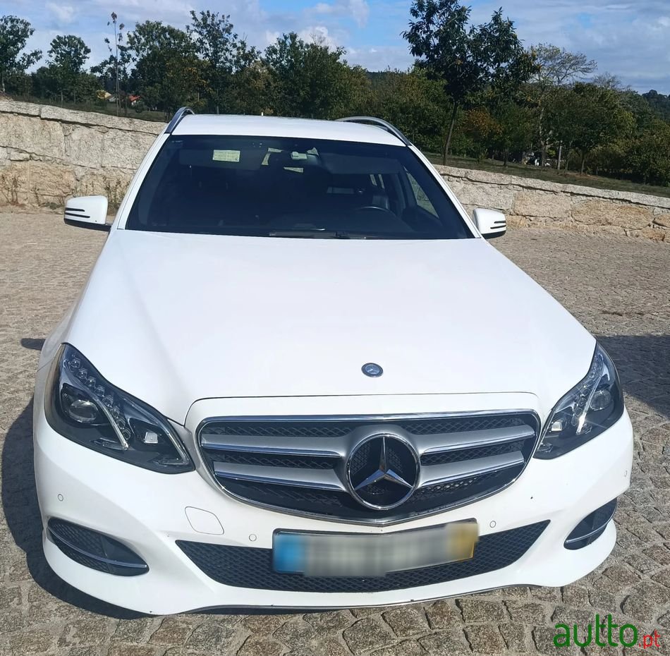 2013' Mercedes-Benz Classe E photo #1
