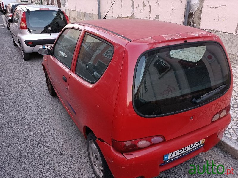 1999' Fiat Seicento photo #3