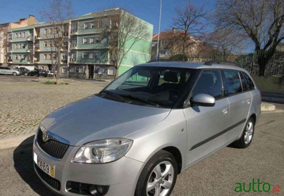 2009' Skoda Fabia Break photo #2