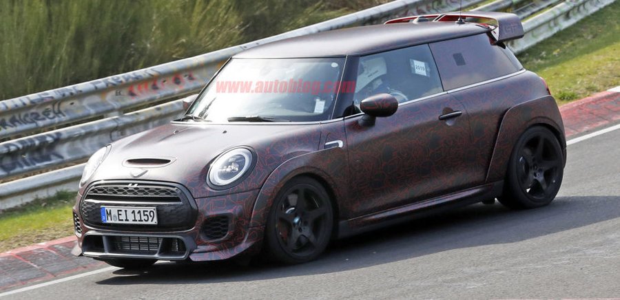 2021 Mini John Cooper Works GP spied in clearest photos yet