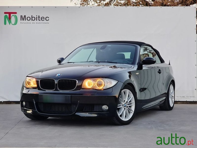 2008' BMW Série 1 D Cabrio photo #2