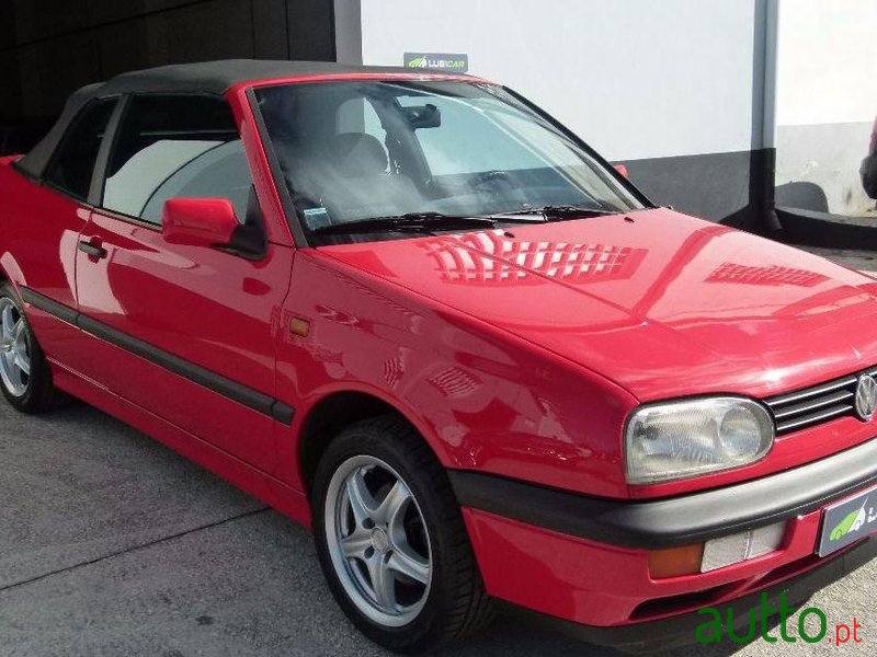 1995' Volkswagen Golf-Cabriolet 1.6 100Cv photo #2