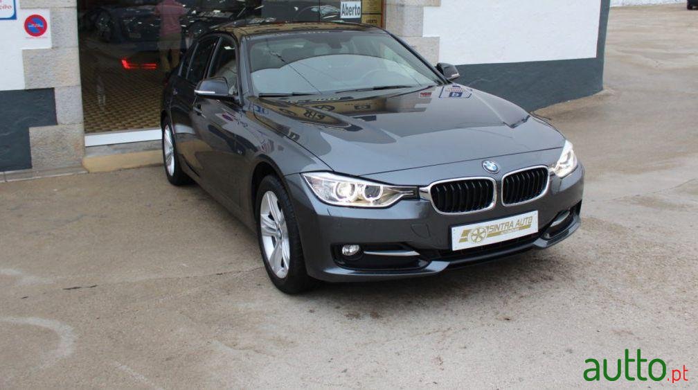 2015' BMW 316 d line sport auto photo #1