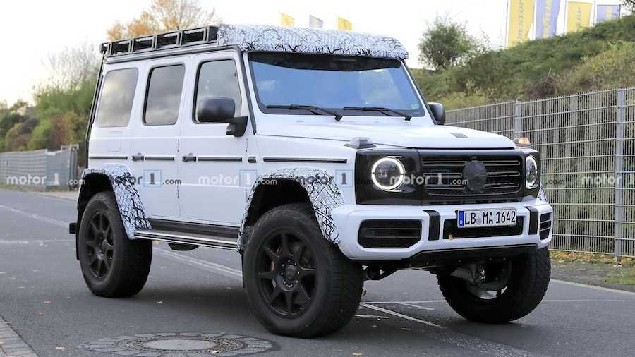 Mercedes-AMG G-Class 4X4 Squared Looks Out Of Place At The Nurburgring