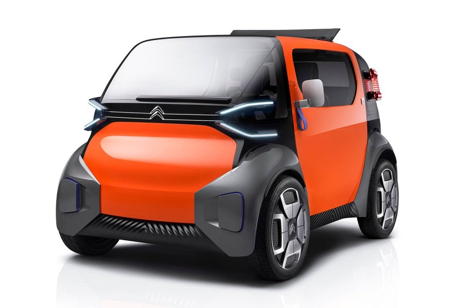Here's Citroën's futuristic city car, the Ami One