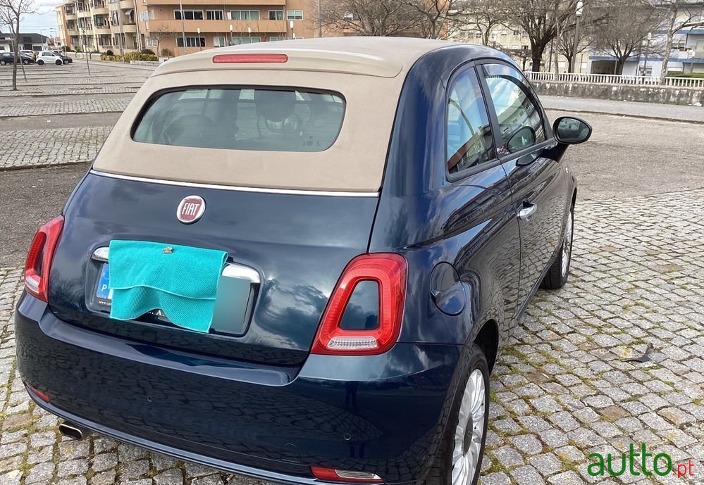 2020' Fiat 500C 1.2 Lounge Mta photo #4