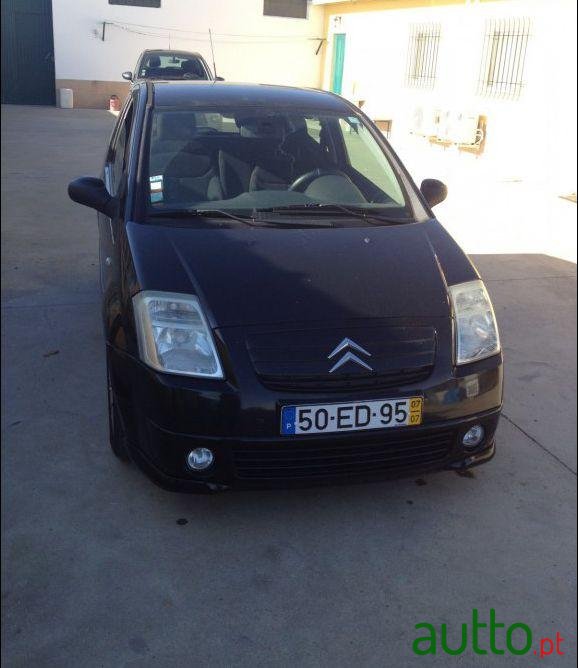 2007' Citroen C2 1.4 Hdi Vtr photo #1