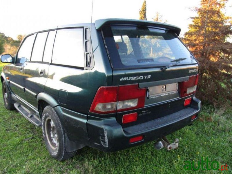 1999' SsangYong Musso 601 2.3 Tdi El photo #1