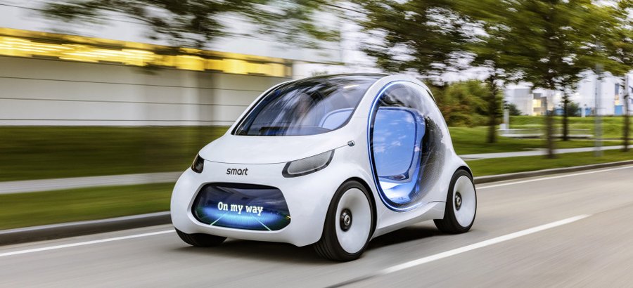 Smart Vision EQ Fortwo is the future of autonomous city cars