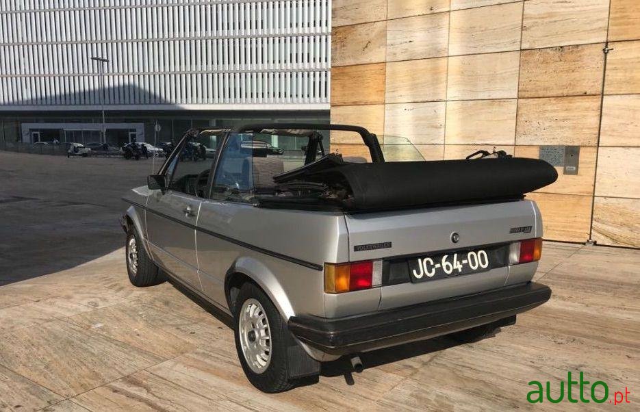 1985' Volkswagen Golf Cabriolet photo #1