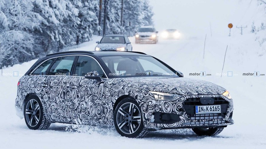 Audi A4 Avant Spied Hiding Major Refresh