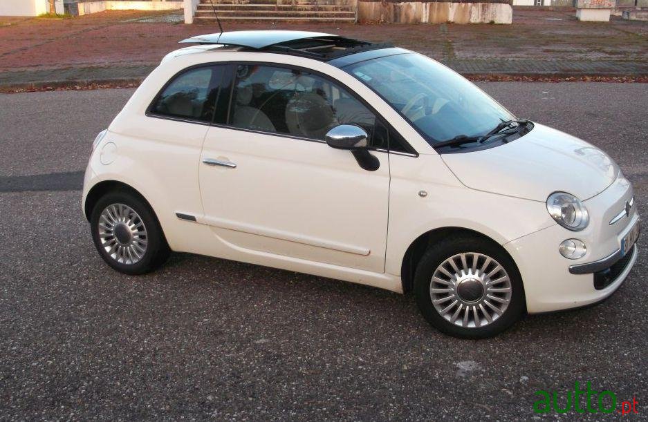 2009' Fiat 500 1.2 Lounge photo #1