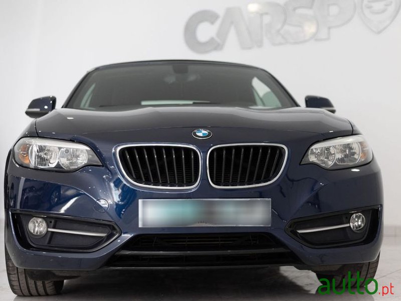 2016' BMW Série 2 D Cabrio Line Sport photo #3